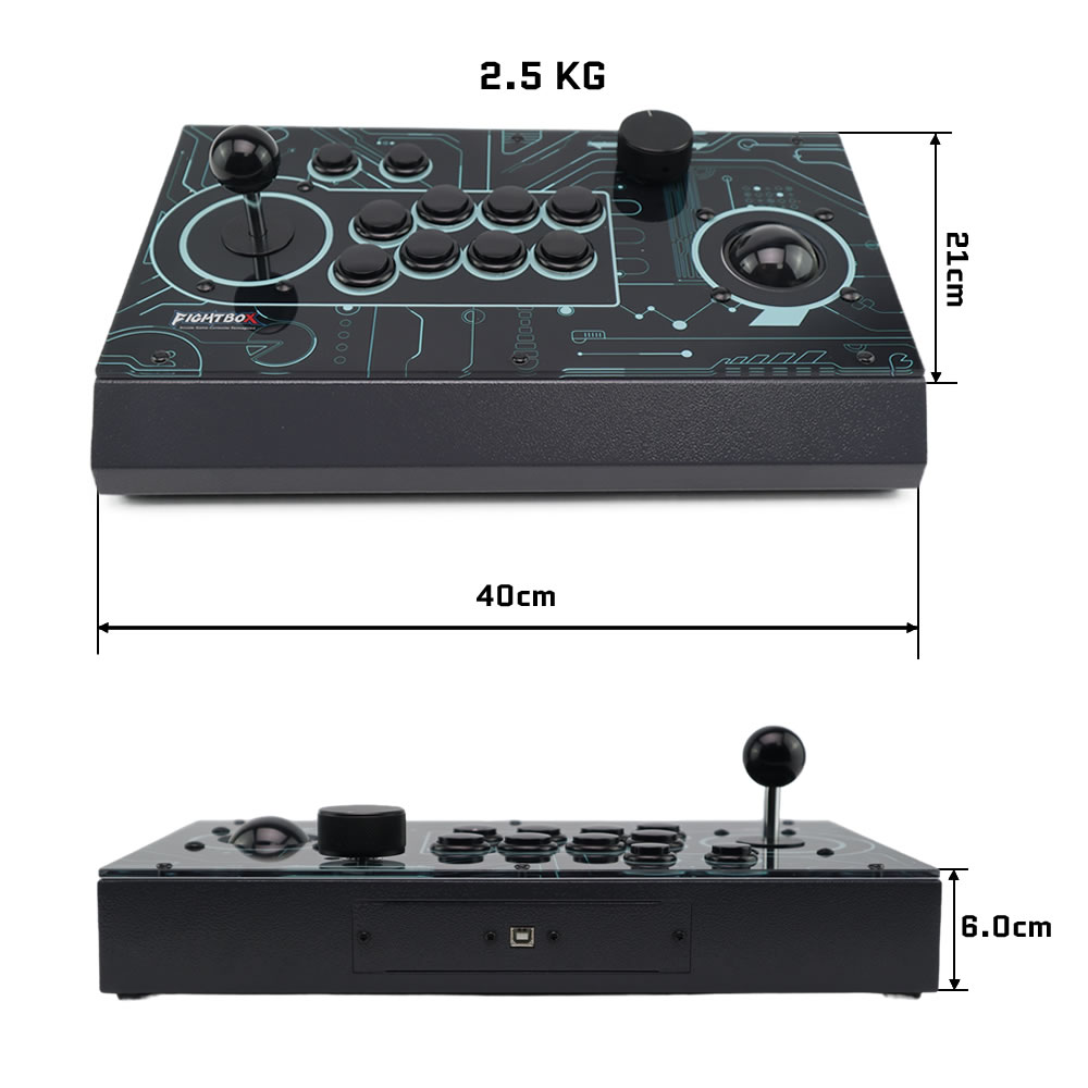 FightBox R10-PRO Arcade Fighti - огляд і ціна Trackball Controller Arcade