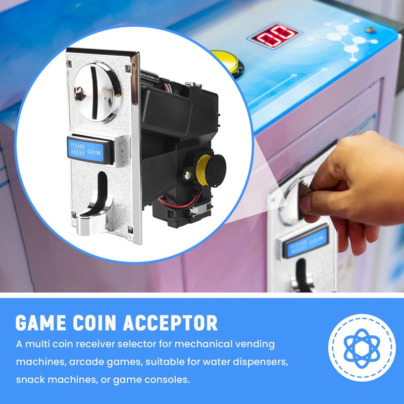Multi Coin Acceptor Selector f - огляд і ціна Arcade Vending & Laundry